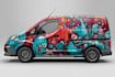 draw car wrap design, vehicle wrap design, van wrap design