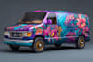 do itasha car wrap design, racing car wrap, car wrap design