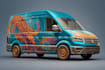 do car wrap design, vehicle wrap design, van wrap design