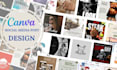 design social media post ,logo and animated ads