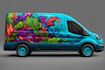do car wrap design, vehicle wrap design, van wrap design