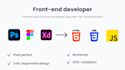 design static website using html, css, bootstrap