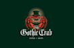 design gothic style seafood restaurant logo