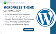 fix, update wordpress issue, speed errors and wp customization services