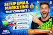setup omnisend flodesk klaviyo mailchimp ecommerce email marketing segmentation