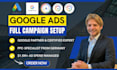 setup, optimize and scale google search and pmax ads