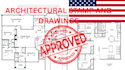 draw review and stamp hawaii, idaho utah architectural and engineering drawing