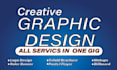 create a banner, logo, social media post in professional way