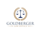do goldberger office criminal defense law firm logo design