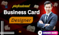 do luxury and modern business card