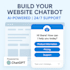 build an intelligent ai website chatbot to boost conversions