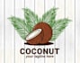 make a clean and professional coconut logo