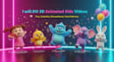 do 3d animated kids videos fun, colorful, educational, fast delivery