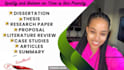 design powerpoint, thesis, dissertations, and masters proposal
