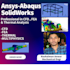 do cfd and fea simulations in ansys, abaqus, and solidworks