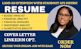 write a resume for finance, budget analyst, auditor, risk analyst