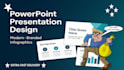 design a modern powerpoint presentation with animations and pitch deck
