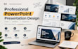 design a modern powerpoint presentation with animations and pitch deck