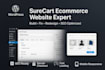 build surecart ecommerce SEO website design redesign