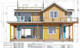 draw site plan mep architecture blueprint house plan shed for city permit