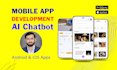 develop mobile apps ai chatbot saas apps ai ios app development