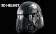 create a custom 3d helmet, mask, armor, and printable model