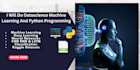 data science machine learning and python programming