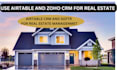setup airtable real estate CRM, real estate management with zoho CRM, softr