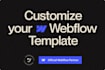 customize, modify your webflow template