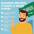 write market reports, business studies, or white papers