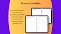 design a hyperlinked digital or printable planner for etsy