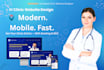 design a high converting website for iv, medspa or dental clinics