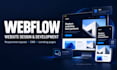 design and build a responsive webflow website