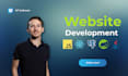 do custom website development as experienced frontend backend developer