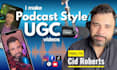 create podcast style ugc video ads for tiktok and instagram