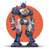 create a modern mecha animal and robot design