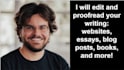 edit and proofread your writing