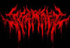 draw brutal death or black metal logo