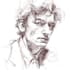 draw freehand digital scribble sketch, line art