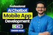 develop ai mobile app, ai integration ios app, android app, mobile app developer