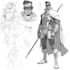 make concept art superhero character comic style
