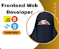 create responsive frontend websites using HTML, CSS, and js