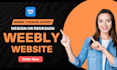design weebly redesign weebly website yola wix website