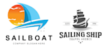 create a professional sailing logo design for business