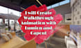 create walkthrough animation with lumion and capcut