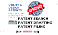 do patent search, patent drafting and patent filing