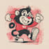 create retro vintage mascot cartoon illustration