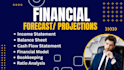 create a detailed  forecast statement for your business