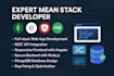 develop full stack web app with mean stack