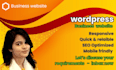 build a responsive wordpress business website in one day